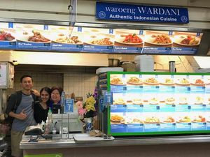 Makan Siang Gado-gado di Auckland