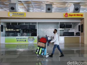 Bandara Soekarno-Hatta Hari Ini: Terminal 1 Kosong, Terminal 3 Sepi