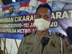 163 Kendaraan Diputarbalikkan Polisi di Pos Penyekatan Cikarang Barat