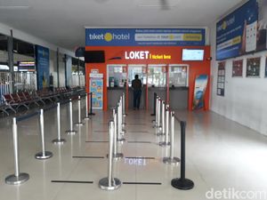 Transportasi Antardaerah Jalan Lagi, Stasiun Balapan Solo Masih Lengang