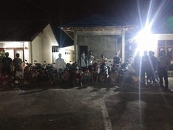 22 Remaja di Kukar Diamankan Polisi Saat Hendak Balap Liar Jelang Sahur