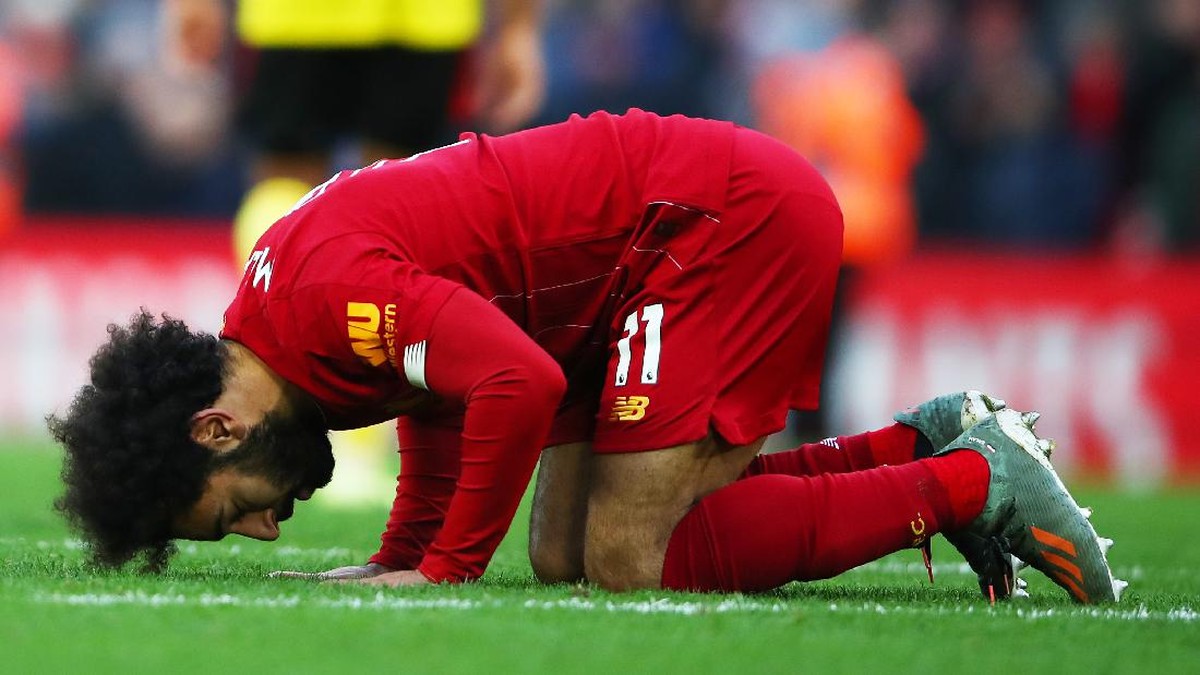 Striker Liverpool, Mohamed Salah. (Foto: Getty Images/Clive Brunskill)