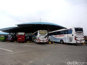 Tidak Angkut Pemudik, Bus Tetap Jalan Meski Penumpang Minim Tidak Angkut Pemudik, Bus Tetap Jalan Meski Penumpang Minim