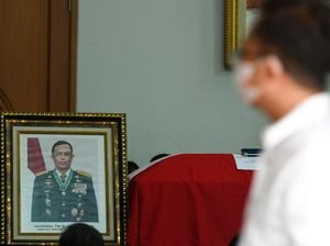Begini Suasana di Rumah Duka Mantan Panglima TNI Djoko Santoso