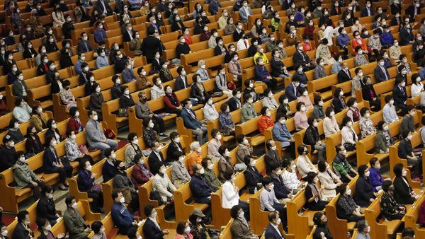 Ratusan Warga Korea Selatan Kembali Beribadah di Gereja
