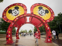 Corona Mereda, Disneyland Shanghai Kembali Buka