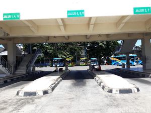 Boleh Beroperasi, Baru Bus AKAP Yogya-Solo yang Masuk Terminal Giwangan Yogya