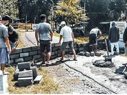 Gegara Corona, 2 Desa di Malang Saling Portal Jalan