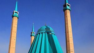 Potret Masjid Mashkhur Jusup yang Unik dari Kazakhstan