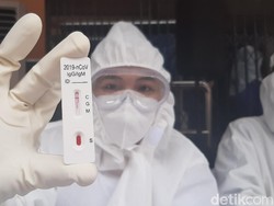 1 Orang Positif Corona Usai Ikuti Tes Massal di Pasar Bogor