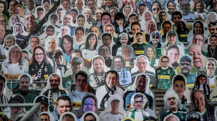 Suporter kardus, Borussia Monchengladbach