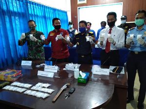 Sempat Kabur Pakai Speed Boat, Penyelundup 2 Kg Sabu dari Malaysia Ditangkap
