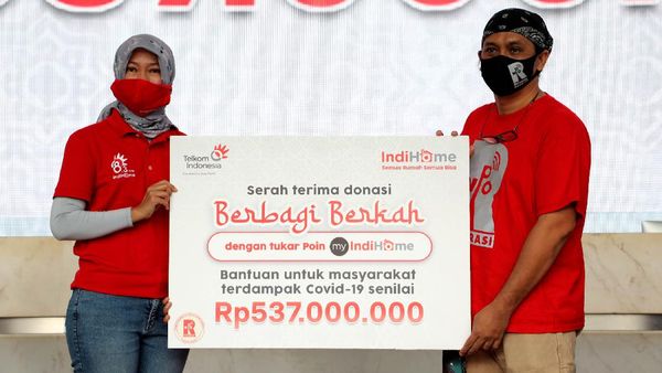 Donasi 3.000 Paket Sembako untuk Warga Terdampak COVID-19