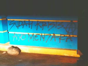 Sebar Hoax Corona Lewat Vandalisme, 4 Pemuda di Pinrang Sulsel Ditangkap