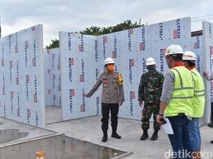 Pembangunan Rumah Sakit COVID-19  di Lamongan Capai 18 Persen