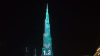 Cahaya untuk Lawan Kelaparan di Burj Khalifa