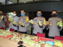 Pengiriman 65 Kg Sabu Manfaatkan Situasi Pandemi Digagalkan Polda Kaltim