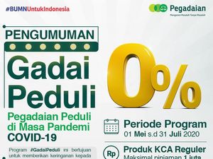 Pegadaian Peduli di Masa Pandemi COVID-19