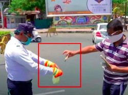 Cegah Corona, Pelanggar Lalin Diminta Bersihkan Uang Denda Tilang