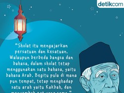 Mbah Moen: Sholat Mengajarkan Persatuan dan Kesatuan