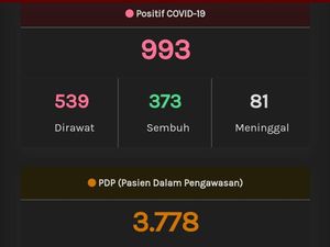 Update Corona di Jateng 12 Mei: 993 Positif dan 522 PDP Meninggal
