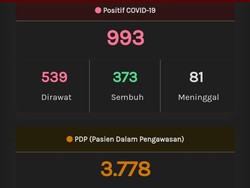 Update Corona di Jateng 12 Mei: 993 Positif dan 522 PDP Meninggal