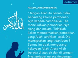 Kekayaan Allah Tak Habis Meski Siang-Malam Diberikan Pada Hamba-Nya
