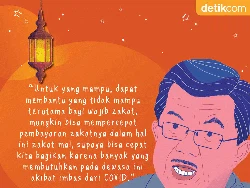 Jusuf Kalla: Percepat Bayar Zakat di Masa Pandemi COVID-19
