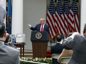 Trump Putus Hubungan AS-WHO, Sampaikan Belasungkawa ke Keluarga George Floyd