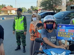 20 Orang Tak Bermasker di Bengkulu Dihukum Pegang Poster-Foto Disebar