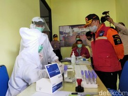 Plt Bupati-Kepala OPD di Cianjur Ikut Rapid Test, Hasilnya Negatif