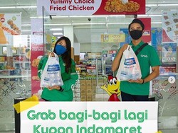 Grab Bagikan i-Kupon Indomaret Rp 150 Ribu ke Ribuan Mitra Pengemudi