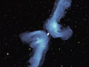 Misteri Galaksi Berbentuk X Misteri Galaksi Berbentuk X
