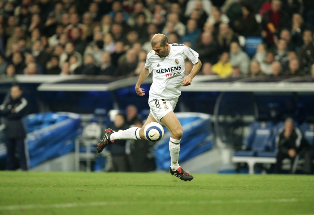 Zinedine Zidane di Real Madrid