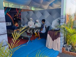 Polisi Kembali Gelar Rapid Test Random, Satu Sopir Bersuhu Badan 38 Derajat