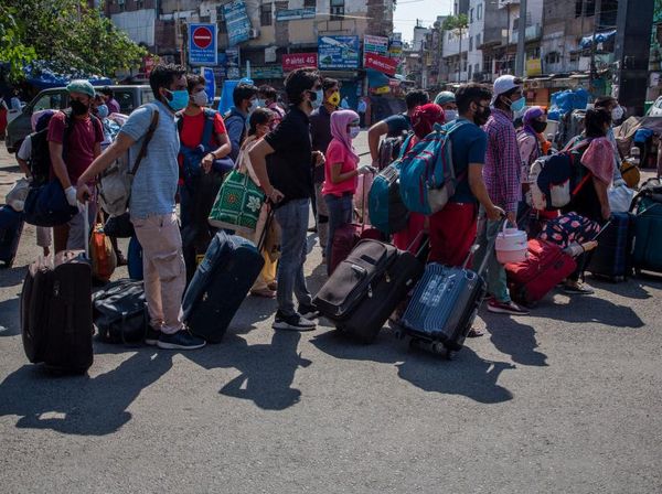 Mudik Ala India di Tengah Pandemi