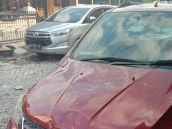 Terdengar Ledakan, Mobil Dekat Rumah Ambruk di Cemara Asri Sumut Juga Rusak