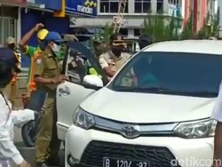 Viral Pria di Bekasi Cekcok-Dorong Petugas Gegara Ditegur soal Masker