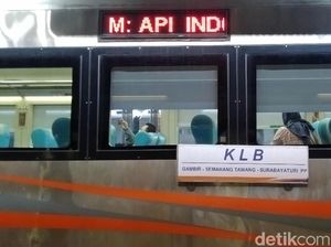 Hari Kedua Kereta Luar Biasa Layani 86 Penumpang