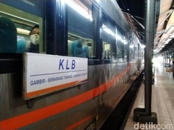 Masa Operasi Kereta Luar Biasa Diperpanjang hingga 7 Juni
