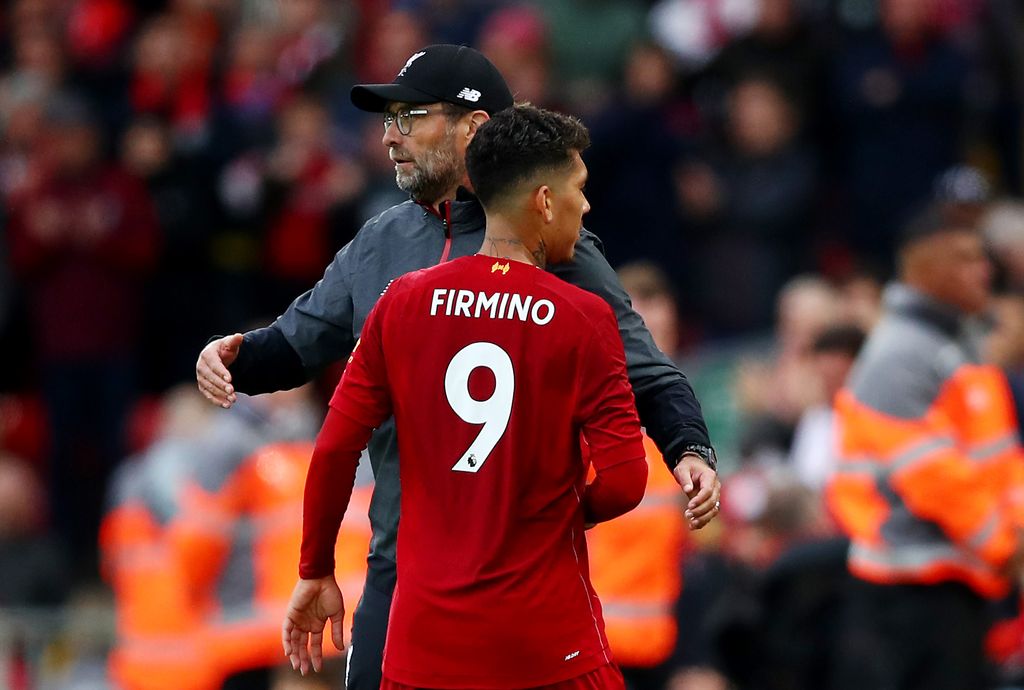 Juergen Klopp dan Roberto Firmino