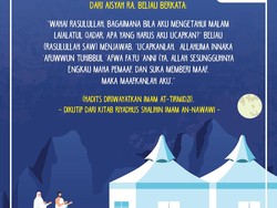 Doa Malam Lailatul Qadar yang Diajarkan Rasulullah SAW