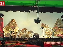 Pentas Live Streaming, Dalang Boyolali Galang Donasi Pandemi COVID-19