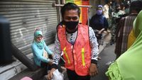 Ini Sanksi Sosial Pelanggar PSBB di Tanah Abang