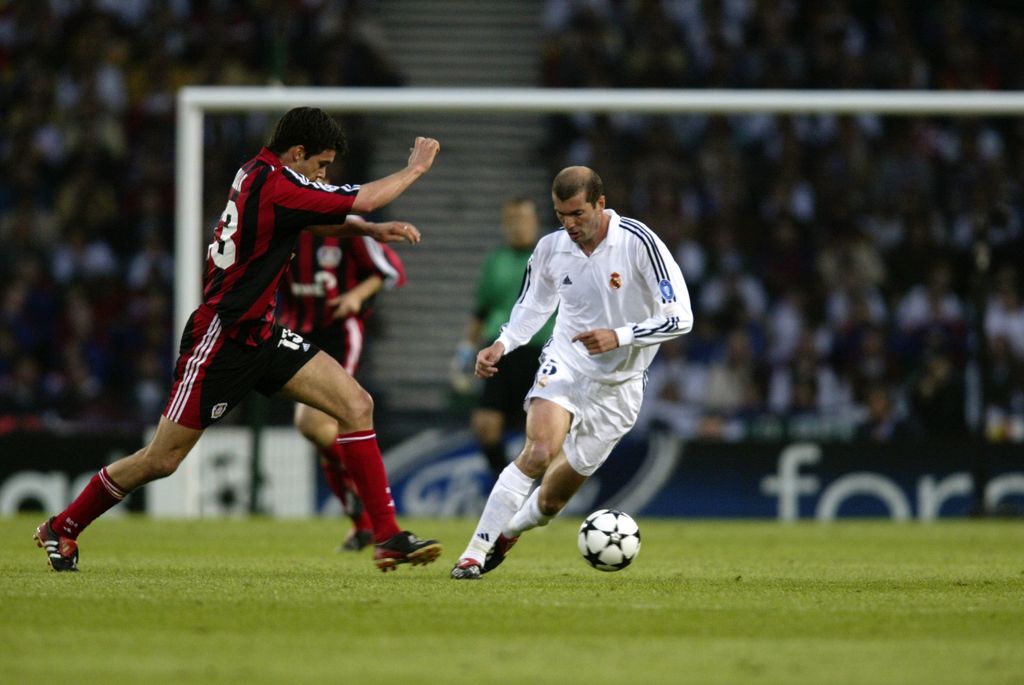 Zinedine Zidane kala jadi pemain Real Madrid