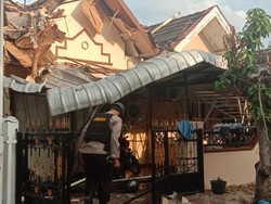 Polisi soal Penyebab Rumah Ambruk di Cemara Asri Sumut: Ledakan Gas