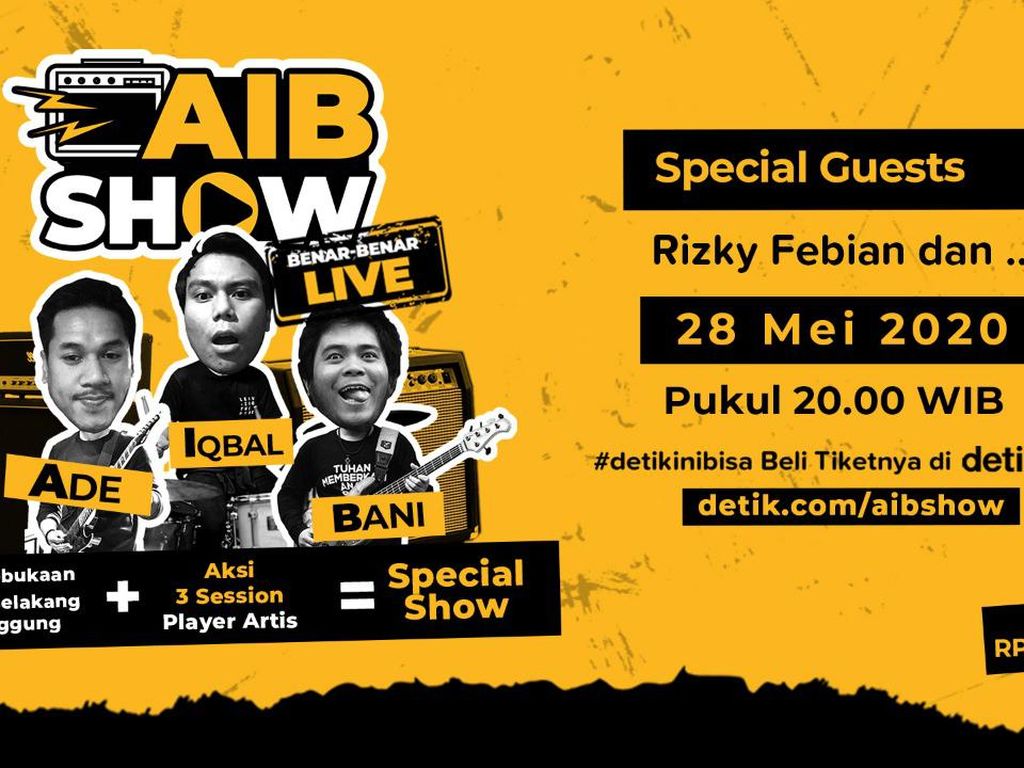 Mau Tiket Gratis AIB Show? Cek di Sini! Mau Tiket Gratis AIB Show? Cek di Sini!