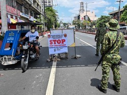 Corona Melonjak, 24 Juta Warga Ibu Kota Filipina Hadapi Lockdown