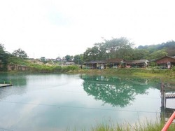 Potret Bekas Tambang Pasir yang Jadi Telaga Biru di Tangerang