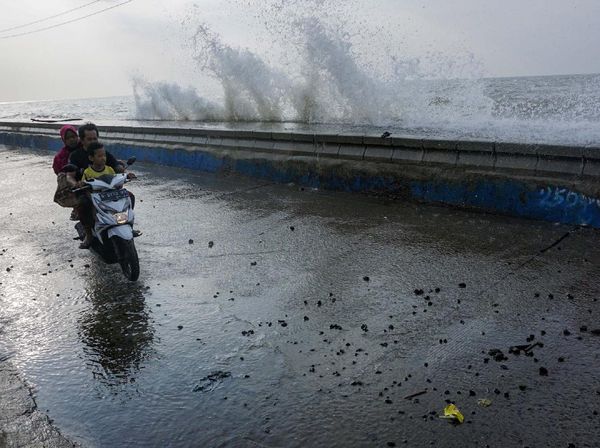 Banjir Rob-Angin Kencang Kembali Landa Pesisir Utara Jawa